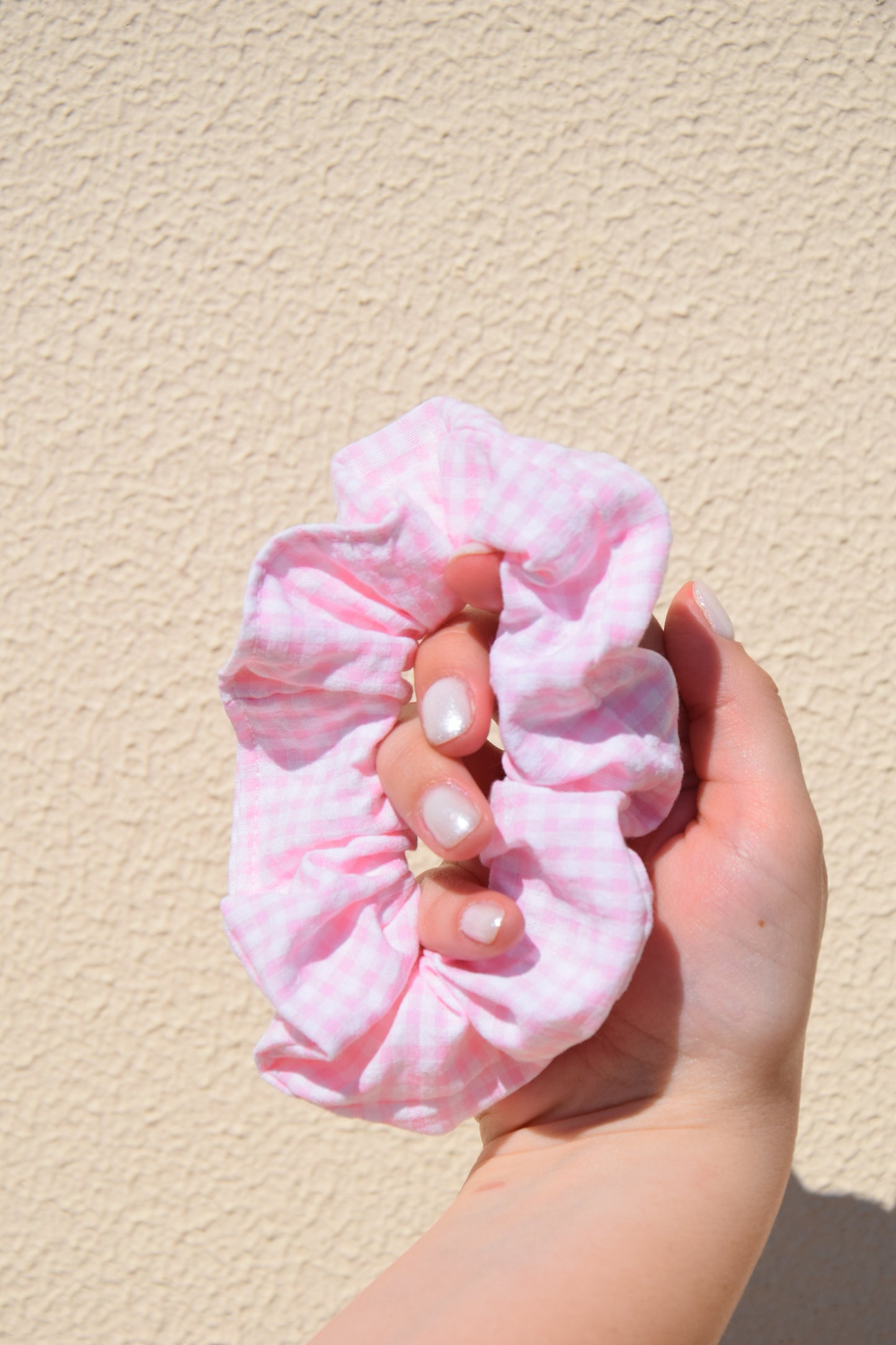 Chouchou PINK VICHY