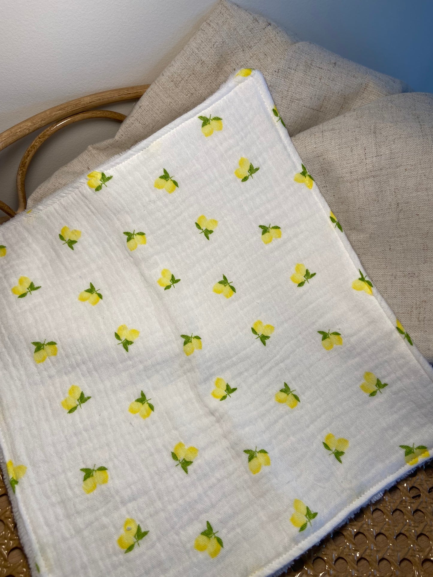 Serviette visage CITRON