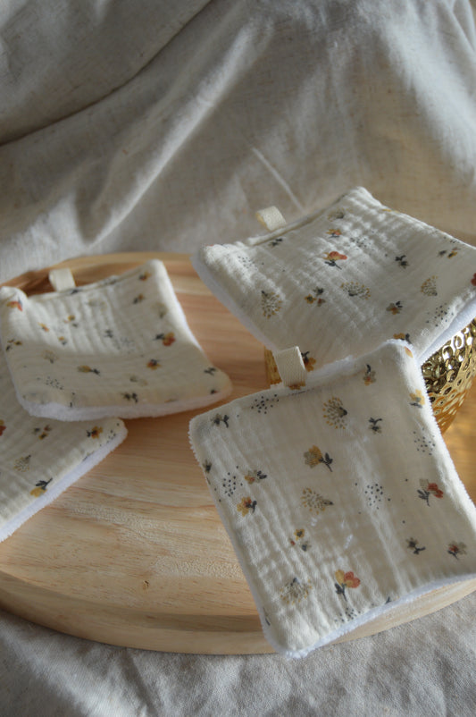 Cotons lavables NELSI