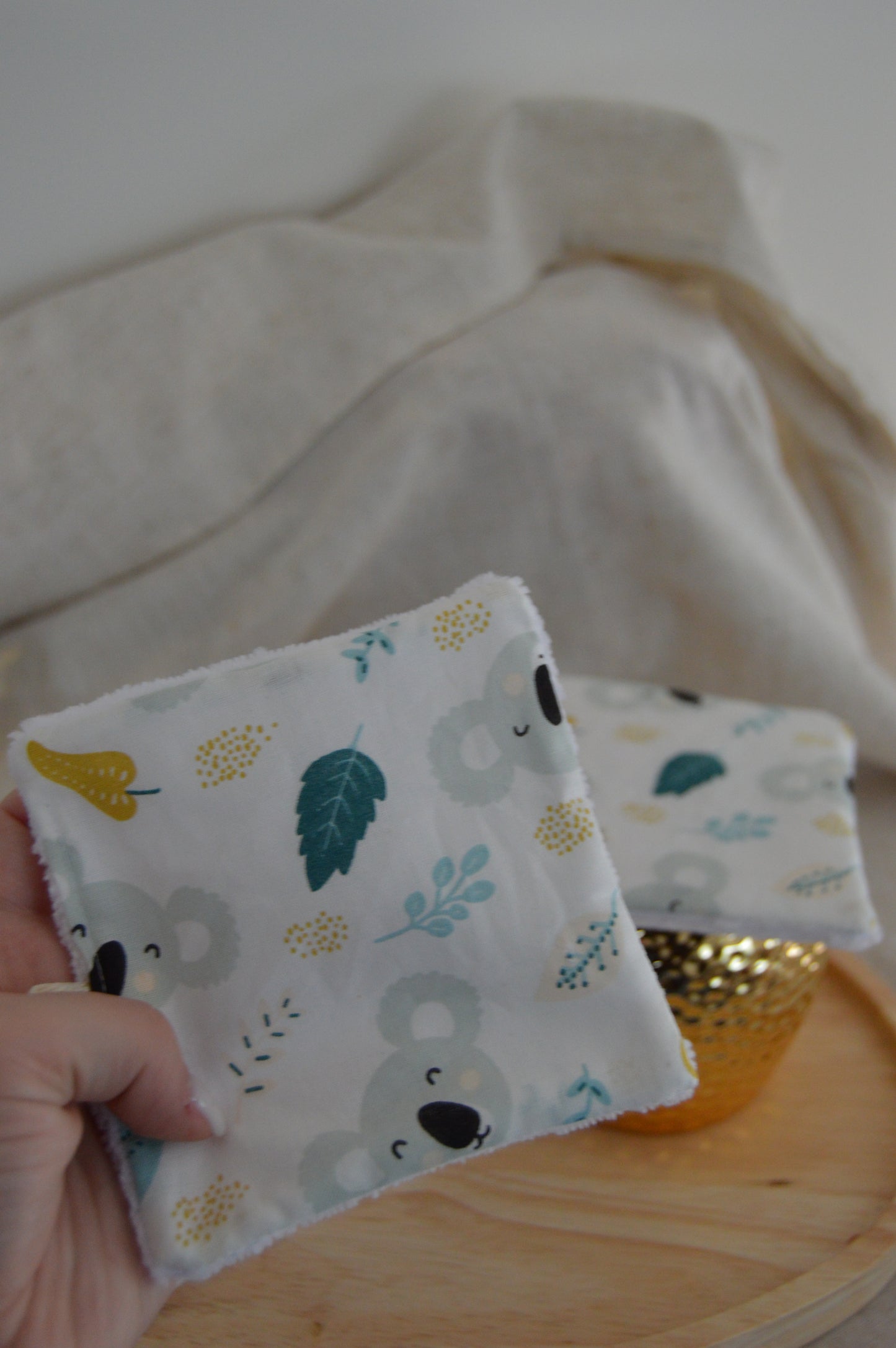 Cotons lavables MIKA LE KOALA