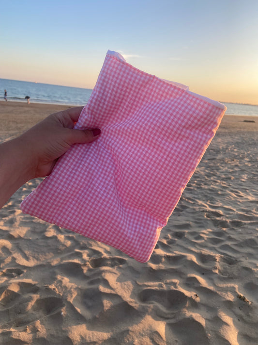 Pochette à livre PINK VICHY