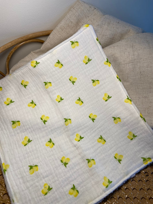 Serviette visage CITRON