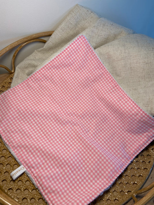 Serviette visage PINK VICHY